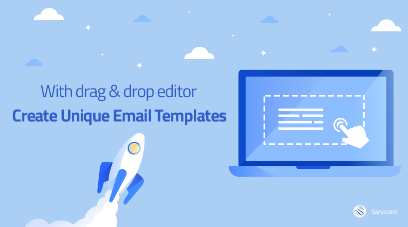 Drag and Drop email template editor